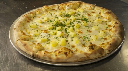 Unveiling the Tropical Allure of Hawaiian Pineapple Pizza: A Delicious Fusion of Sweet, Savory, and Controversial Charm in Every Slice