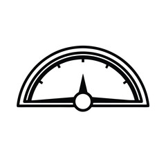 vector illustration of a clock