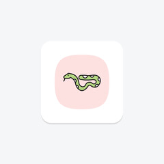 Boa Constrictor, vector, pixel perfect, illustrator file