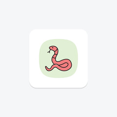 Hognose Snake, vector, pixel perfect, illustrator file