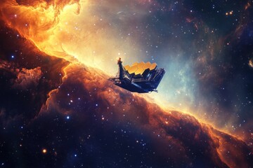 Space Telescope Observing Cosmic Phenomena