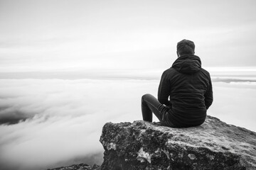 Solitude Above the Clouds