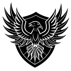 Obraz premium eagle tattoo design