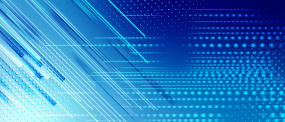 abstract blue tech background