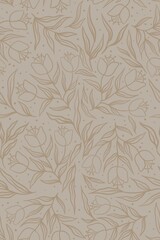 Seamless floral pattern high quality background 