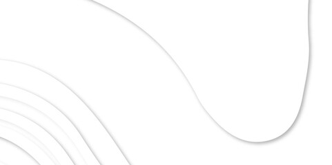 Abstract white paper cut background with line. 3d topography relief. Vector topographic illustration. realistic papercut decoration textured with wavy layer and shadow. seamless pattern wave design.