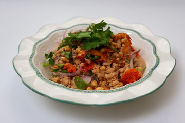 spicy glass noodle salad