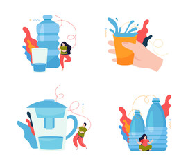 water icons Collection