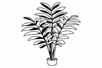 vector illustration of a tree