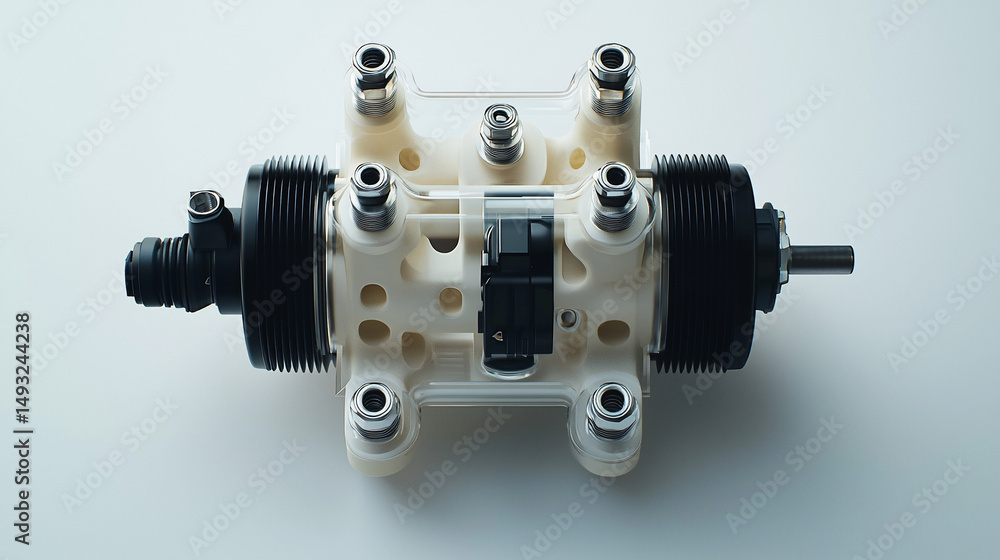 Aufkleber precision engineered machine component