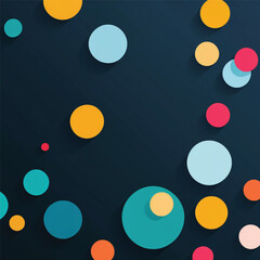 abstract background with circles