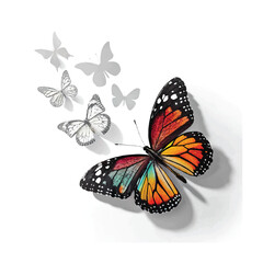 butterfly vector illustration
