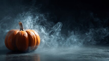 Pumpkin with Smoke Effect