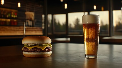 Burger and Beer