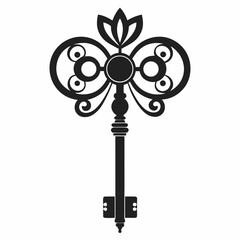 Obraz premium vintage fan silhouette