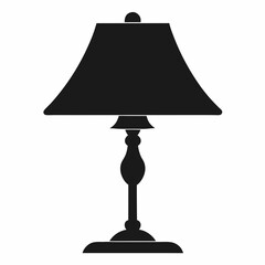 table lamp isolated on white