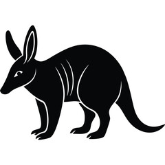 Adobe Illustrator ArtworkA simple black ink drawing of a pig on a white background