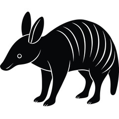 Adobe Illustrator ArtworkA simple black ink drawing of a pig on a white background