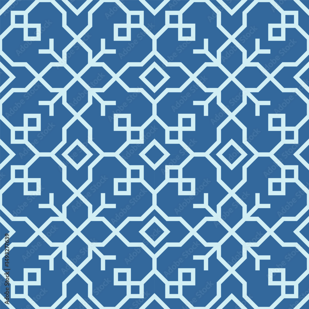 Aufkleber vector geometric ornament in ethnic style. abstract seamless pattern with eps 10. simple modern back