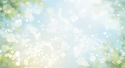 soft and bright bokeh background