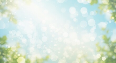 soft and bright bokeh background