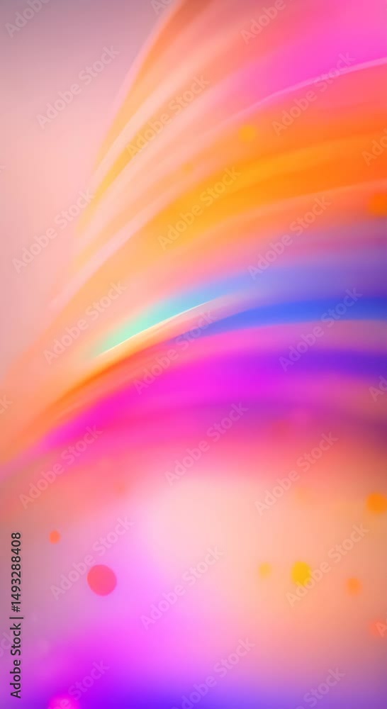 Poster colorful abstract background with blurry bokeh effect for vibrant design needs perfect for creative 