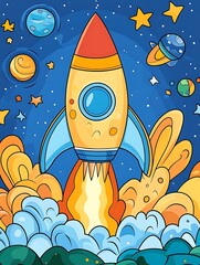 宇宙への出発