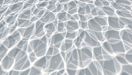 Obraz premium Gentle Waves of Light Reflecting on Calm Water Surface in Soft Ripple Patterns and Subtle Transparency Effects