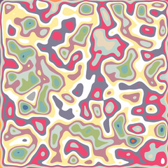 COLORFUL TEMPLATE ABSTRACT PAPER CUT PATTERN DESIGN FLAT COLOR FOR WALLPAPER BACKGROUND ELEMENT VECTOR 