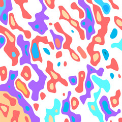 COLORFUL TEMPLATE ABSTRACT PAPER CUT PATTERN DESIGN FLAT COLOR FOR WALLPAPER BACKGROUND ELEMENT VECTOR 