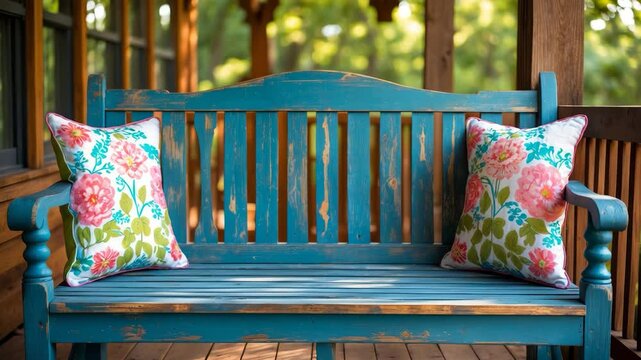 A beautiful patio centerpiece to infuse vibrancy and a personal touch, making the area a more exciting place to sit