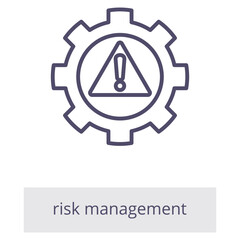 Risk Management Element For Design Graphic