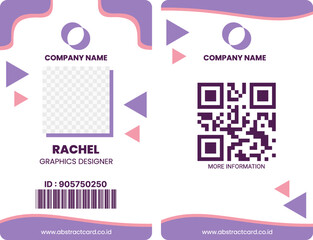 ID Card bussiness employee