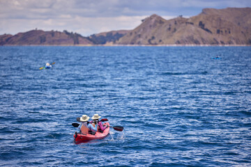 Sea kayaking on Lake Titicaca can be a unique and memorable experience, allowing you to explore its stunning landscapes, traditional communities.