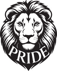 lion head vector template here