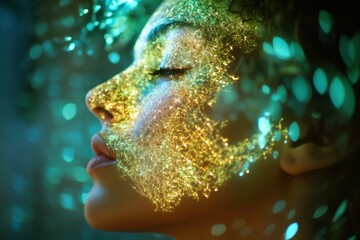 a researcher who develops a genetic code that can be transferred between individuals, creating a new form of collective consciousness