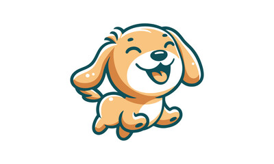 Cute dogs and puppies. Cartoon different breeds pet. Funny doggy characters
