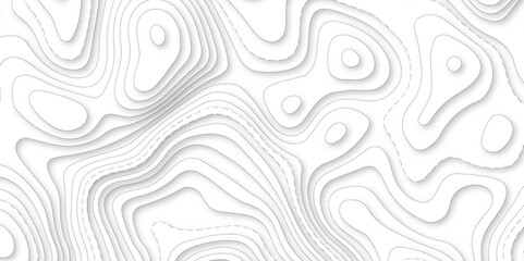 Abstract Luxury paper cut background, Abstract decoration, white pattern lines gradients, 3d Vector illustration. Realistic papercut decoration textured with wavy layers.