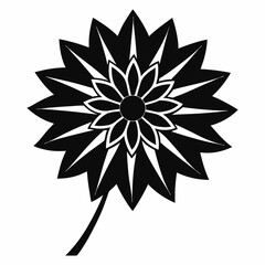 abstract flower vector illustration