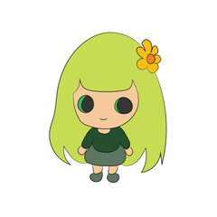 young woman and man people