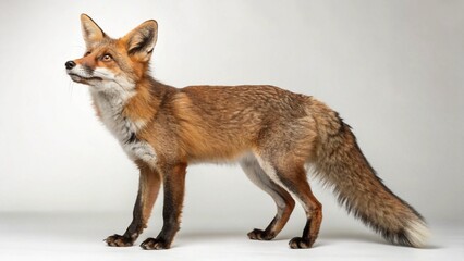 Obraz premium Darwin’s fox on studio background