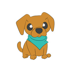 Fototapeta premium animal character homeless