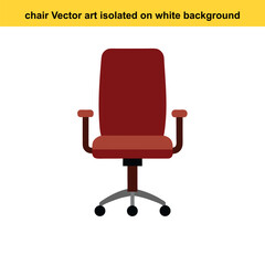 Fototapeta premium Modern black ergonomic office chair on white background