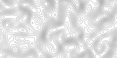 Abstract Topographic contour map. Vector cartography illustration. Abstract lines background. Line topography map contour background concept of a conditional geography scheme and the terrain path.