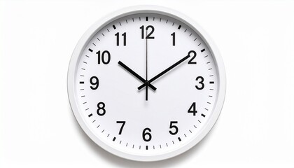 clock isolated on white background