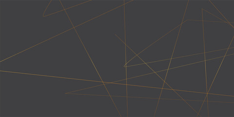 Abstract luxury chaotic curve line in black background.