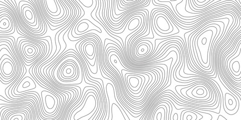 Abstract Topographic contour map. Vector cartography illustration. Abstract lines background. Line topography map contour background concept of a conditional geography scheme and the terrain path.