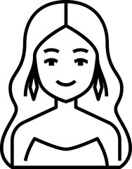 singer illustration on a white background        