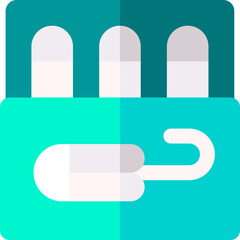 tampon illustration on a white background        