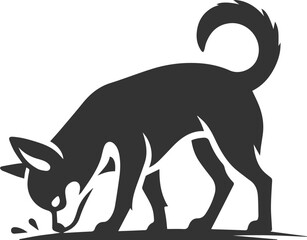 Chihuahua vector animal drawing silhouette